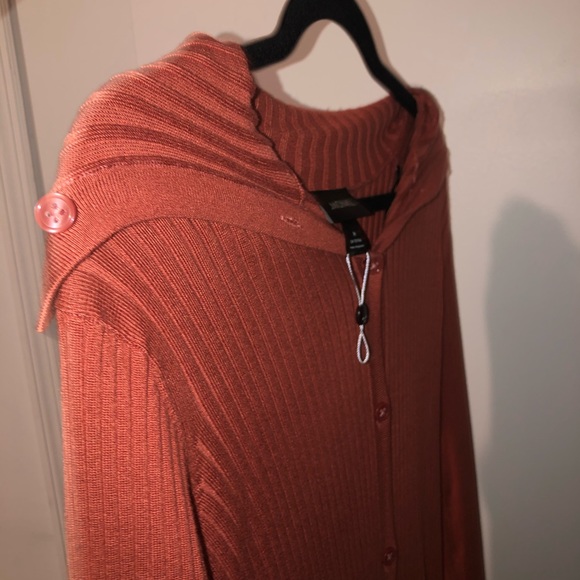 Monki (ASOS ) ribbed midi dress in red - Picture 9 of 11